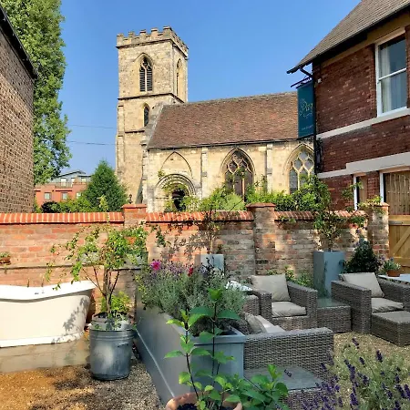Centre Luxury House With Outdoor Bath And Parking 度假居 约克